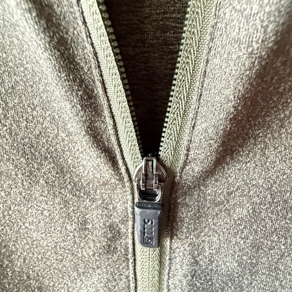 5-11 Tactical Olive Zip Jacket Size Medium - Picture 5 of 5